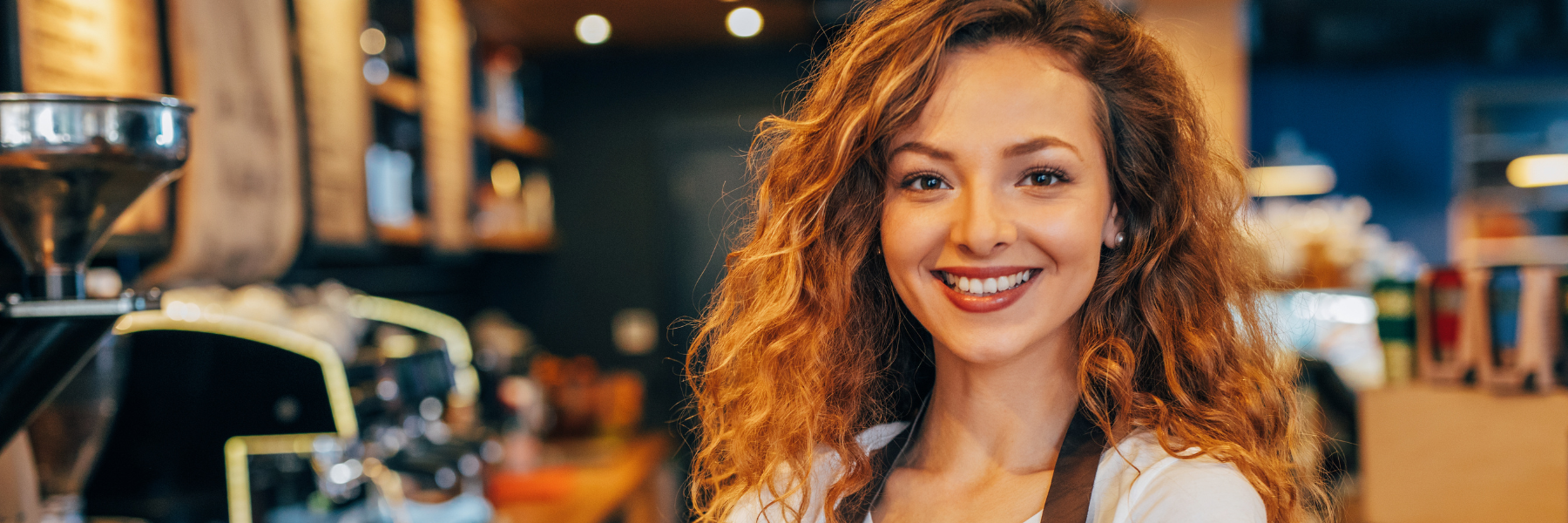 Barista in a coffee shop