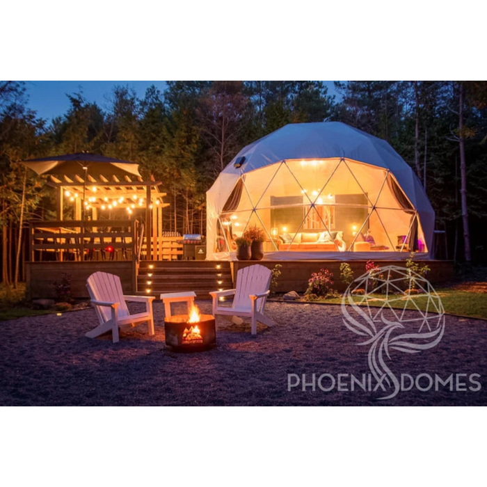 Phoenixdomes 8M Deluxe Glamping Package - MF