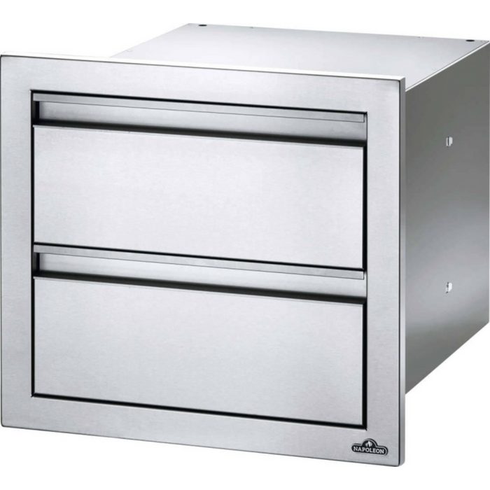 Napoleon BBQ 18” X 16” Drawer Housing - Double Drawer BI-1816-2DR