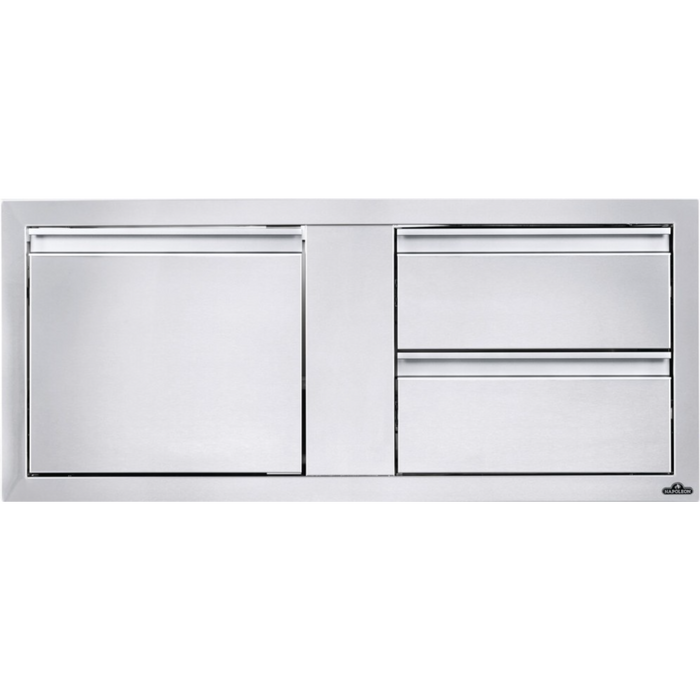 Napoleon BBQ 36” X 24” Door & Triple Drawer Combo BI-4216-1D2DR