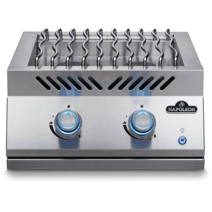 Napoleon bbq ng dual side burner 30,000BTU BIB18RTNSS