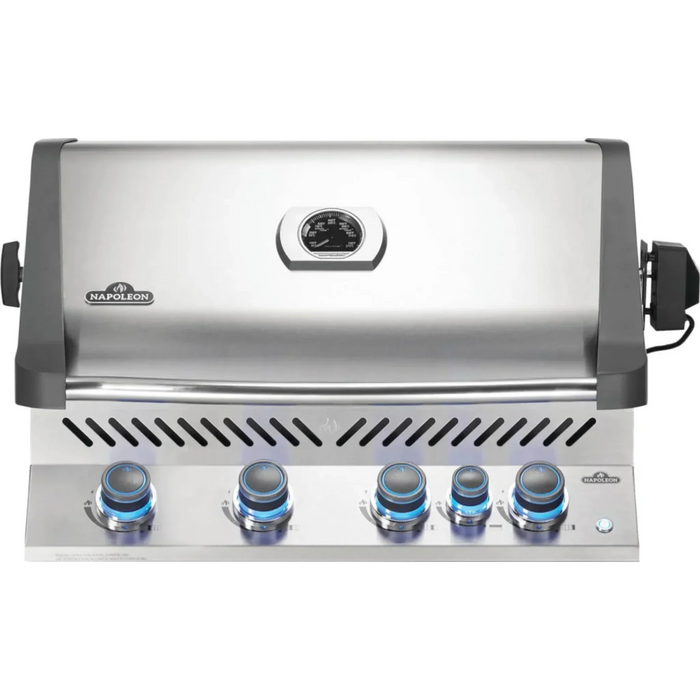 Napoleon BBQ Prestige Pro™ 500 Stainless Steel Built-In 4 Burner Grill (P) BIPRO500RBPSS-3