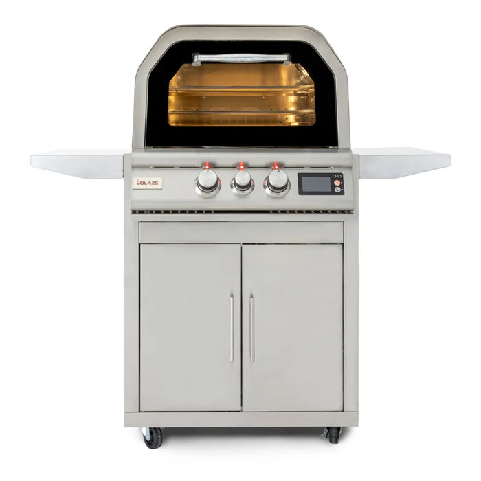 Blaze 26-Inch Gas Outdoor Pizza Oven With Rotisserie BLZ-26-PZOVN-LP