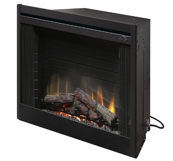 Dimplex Deluxe 39" Built-In Traditional Fireplace with PuriFire, Electric BF39DXP