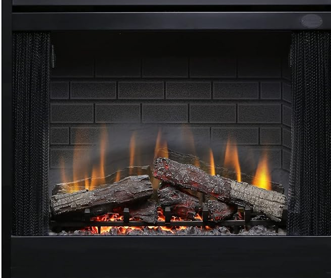 Dimplex Deluxe 39" Built-In Traditional Fireplace with PuriFire, Electric BF39DXP