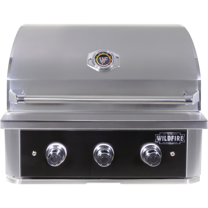 Wildfire Outdoor Living 30" Ranch Pro Black 304 Gas Grill