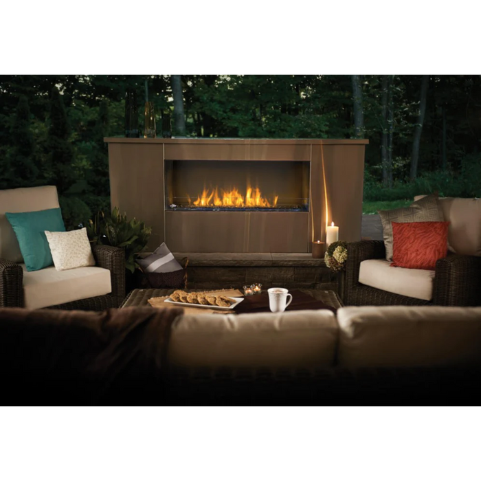 Napoleon Hearth Galaxy 48" Outdoor Linear Gas Fireplace, Electronic Ignition (GSS48E)