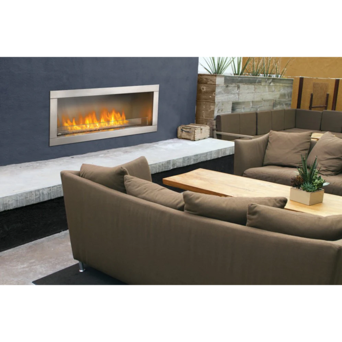 Napoleon Hearth Galaxy 48" Outdoor Linear Gas Fireplace, Electronic Ignition (GSS48E)