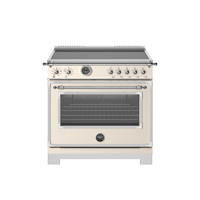 Bertazzoni 36" Heritage Series range - Electric self clean oven (HER365ICFEPXT)