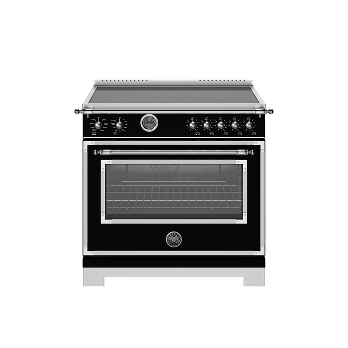 Bertazzoni 36" Heritage Series range - Electric self clean oven (HER365ICFEPXT)