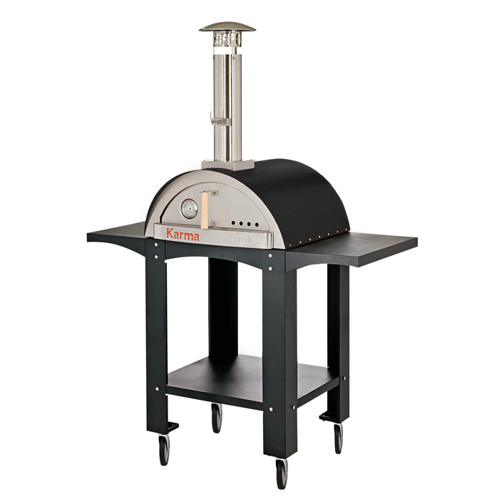 WPPO Karma 25 Colored Wood-Fired Oven With Stand/ Cart