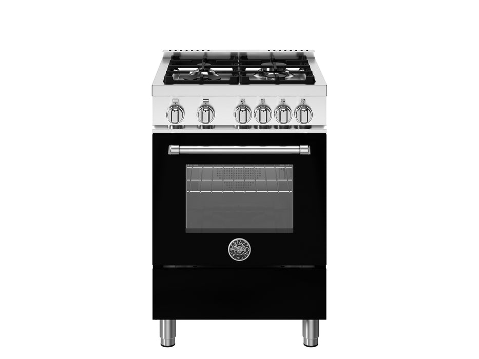 Bertazzoni 24" Master Series range - Gas oven - 4 aluminum burners (MAS244GASXV)