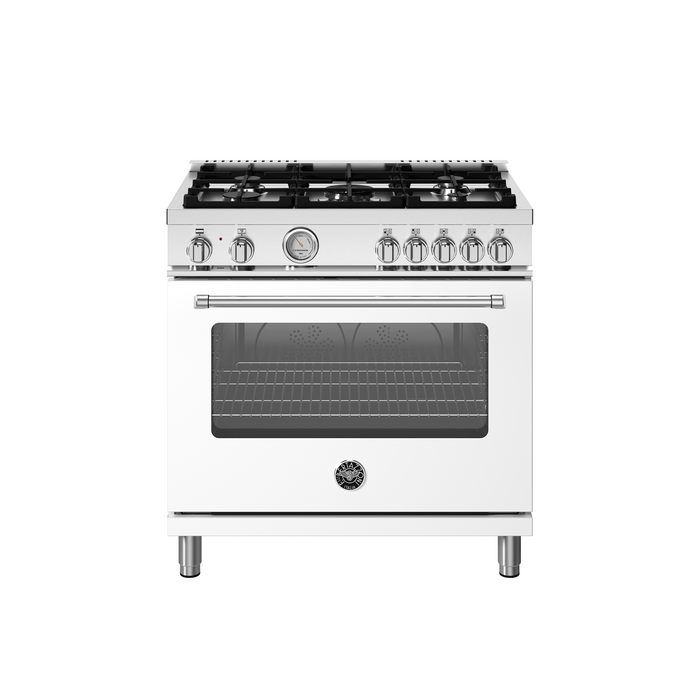 Bertazzoni 36" Master Series range - Electric oven - 5 aluminum burners (MAS365DFMXV)