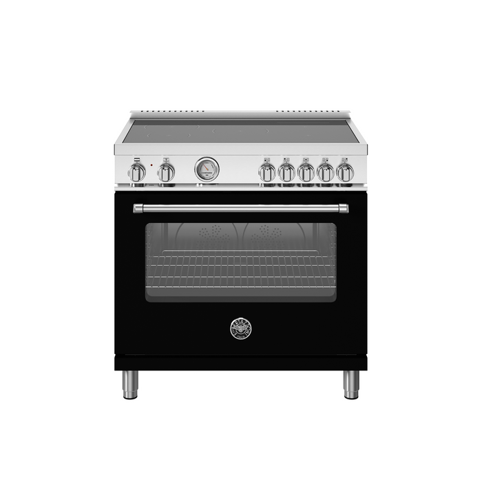 Bertazzoni 36" Master Series range - Electric oven - 5 induction heat zones