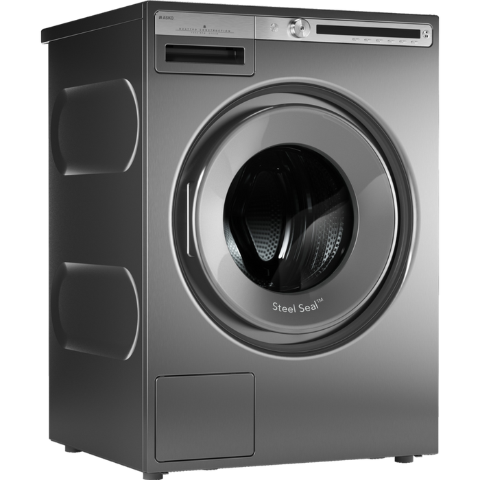 ASKO Laundry Washers, 24" Washer, Logic, Titanium W4114CT