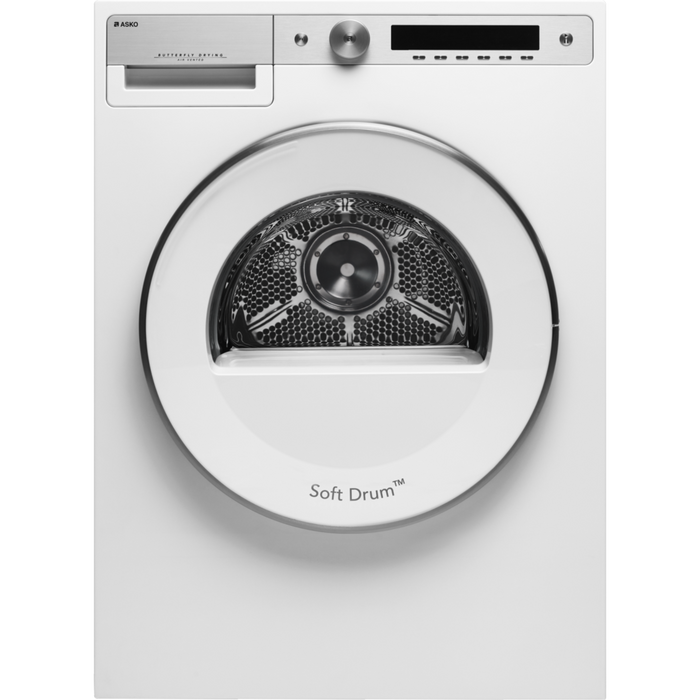 ASKO Dryers, Style Vented White XL, 65 dBA T611VUW