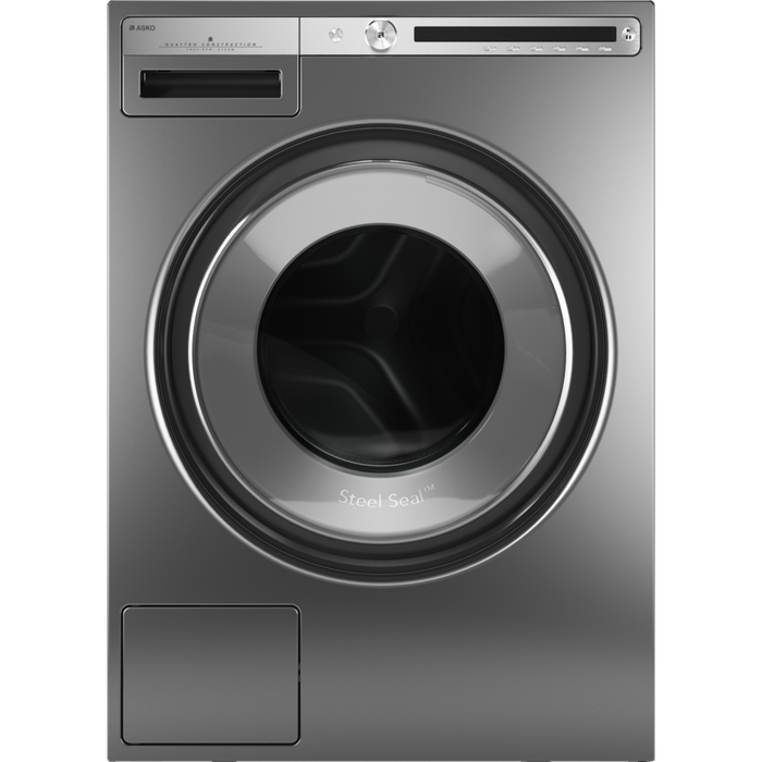 ASKO Laundry Washers, 24" Washer, Logic, Titanium W4114CT