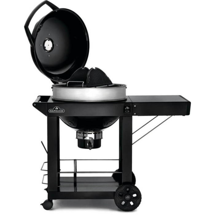 Napoleon PRO CART Charcoal Kettle Grill, Black PRO22K-CART-3