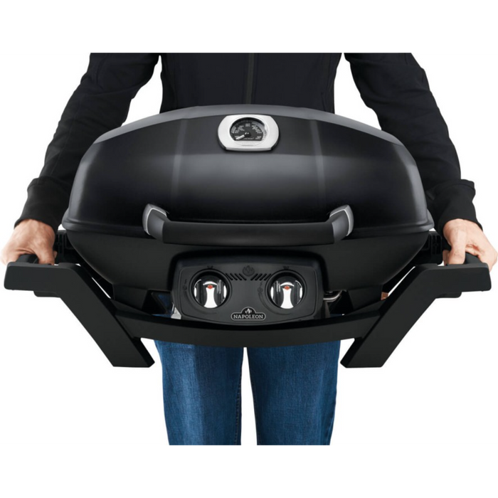 Napoleon BBQ TravelQ™ PRO285 Portable Propane Gas Grill, Black PRO285-BK