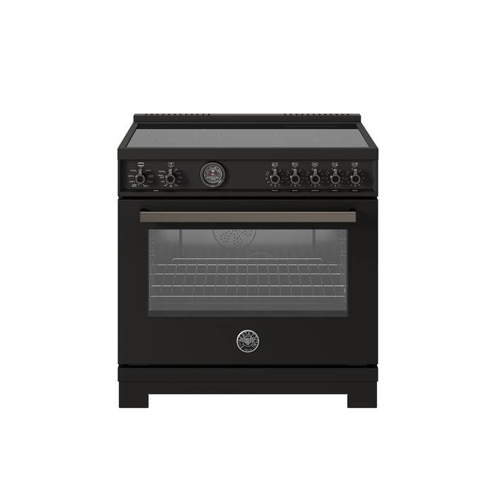 Bertazzoni 36" Professional Series range - Electric self clean oven PRO365ICFEPXT