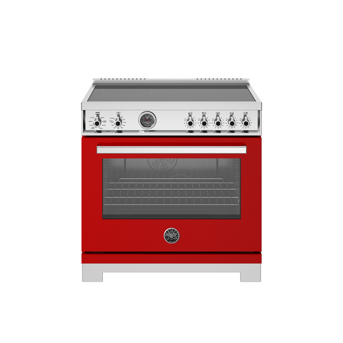 Bertazzoni 36" Professional Series range - Electric self clean oven PRO365ICFEPXT