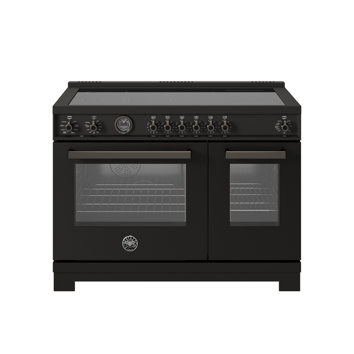 Bertazzoni 48" Professional Series range - Electric self clean oven (PRO486IGFEPXT)