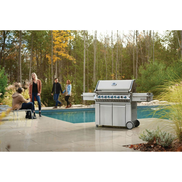 Napoleon BBQ Prestige Pro™ 665 Stainless Steel 5 Burner Grill PRO665RSIBPSS-3