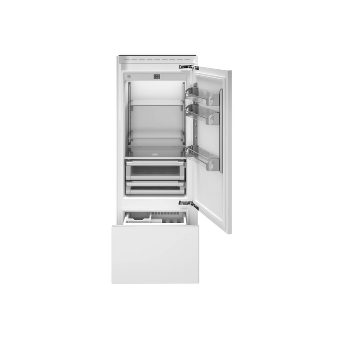 Bertazzoni Professional Series  36" W Built-In Bottom Mount Refrigerator (REF36BMBIPRT)