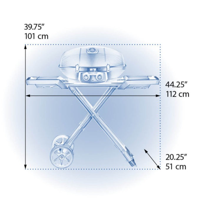 Napoleon BBQ Phantom Travel Q (Scissor cart) PRO285X-MK-PHM