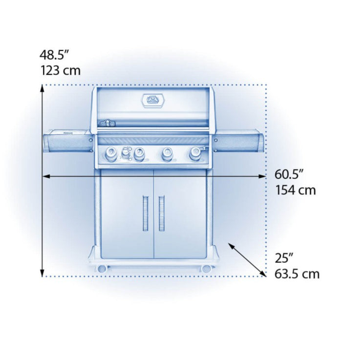 Napoleon BBQ ROGUE XT 525 SIB RXT525SIBPSS-1