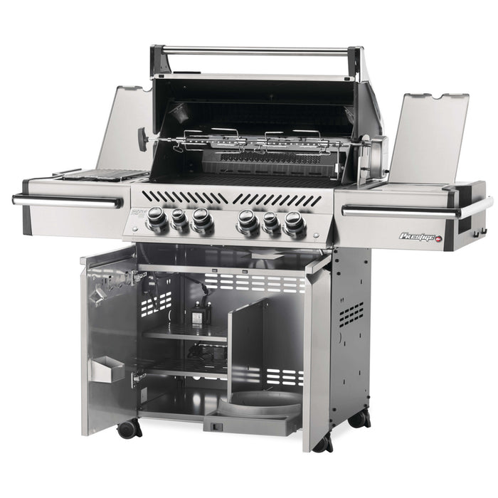 Napoleon BBQ Prestige Pro™ 500 Stainless Steel 4 Burner Grill (NG) PRO500RSIBNSS-3