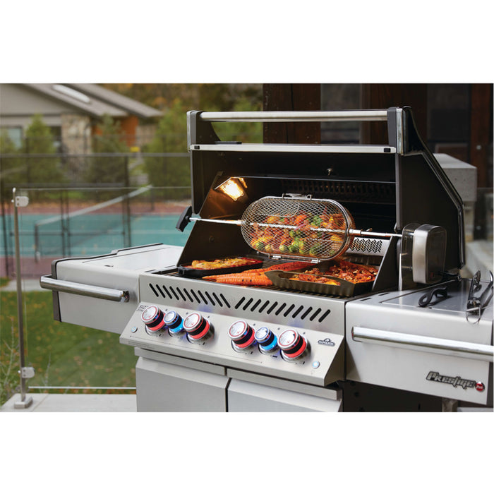 Napoleon BBQ Prestige Pro™ 500 Stainless Steel 4 Burner Grill (NG) PRO500RSIBNSS-3