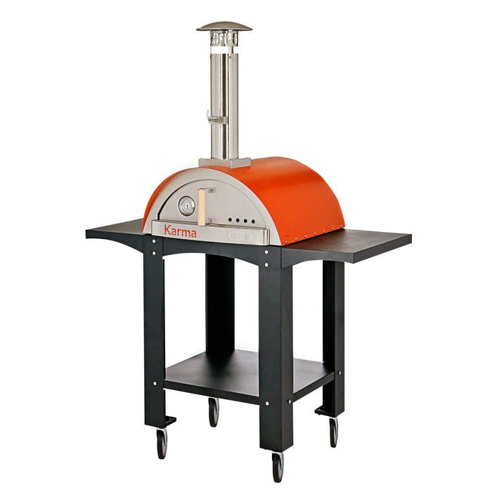 WPPO Karma 25 Colored Wood-Fired Oven With Stand/ Cart