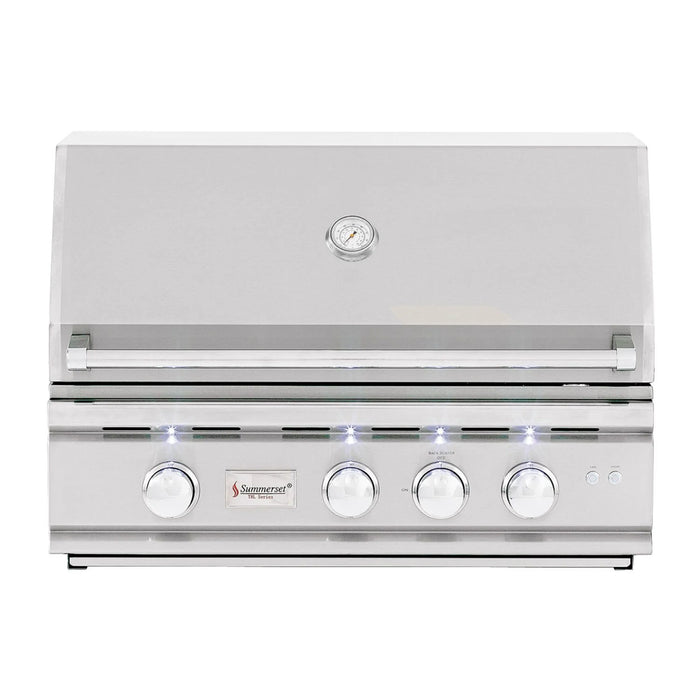 Summerset Grill TRL 32" Built-In 3 Burner Grill with Rotisserie, Natural Gas (TRL32-NG)